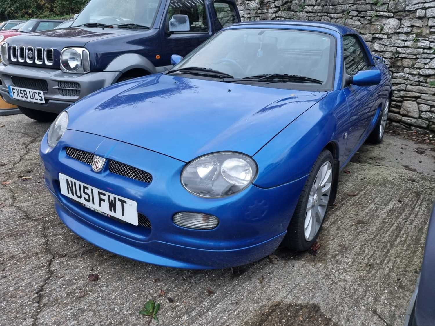 Lot 357 - 2001 MG MGF TROPHY 160