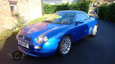 Lot 357 - 2001 MG MGF TROPHY 160