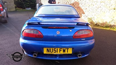 Lot 357 - 2001 MG MGF TROPHY 160