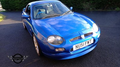 Lot 357 - 2001 MG MGF TROPHY 160