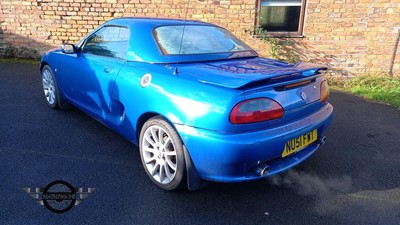 Lot 357 - 2001 MG MGF TROPHY 160