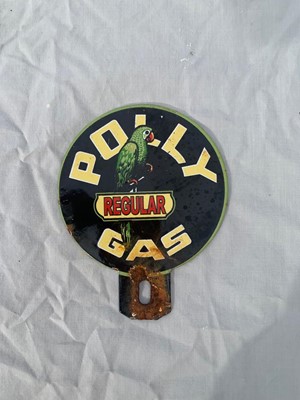 Lot 468 - POLLY GAS ENAMEL SIGN 5" X 4"