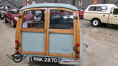 Lot 342 - 1966 MORRIS MINOR TRAVELLER