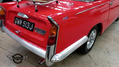 Lot 356 - 1970 TRIUMPH HERALD 13/60