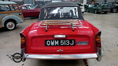 Lot 356 - 1970 TRIUMPH HERALD 13/60