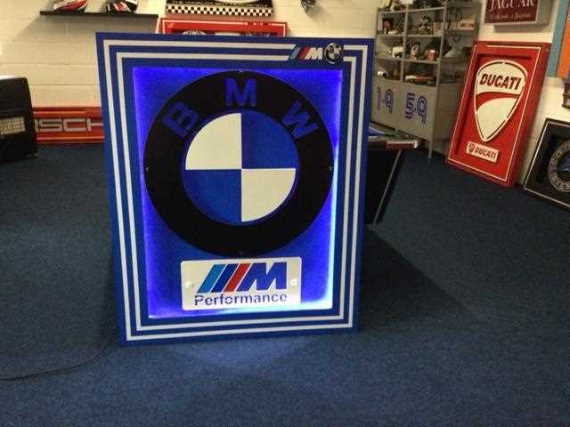 Lot 269 - LARGE BMW MOTORSPORT SIGN