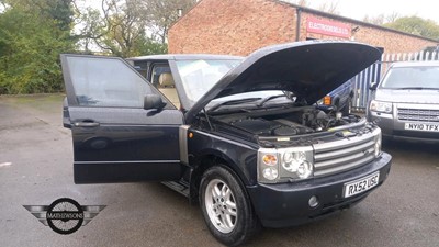 Lot 258 - 2002 LAND ROVER RANGE ROVER HSE V8 AUTO