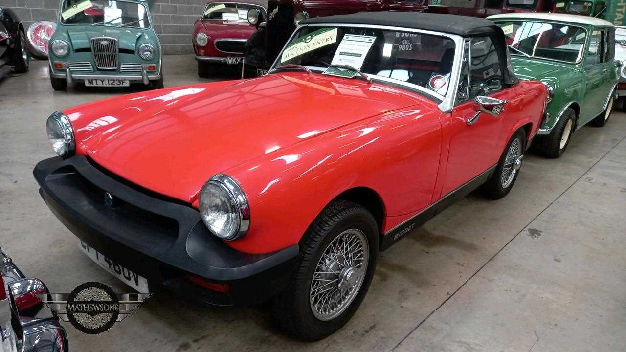 Lot 576 - 1979  MG MIDGET 1500