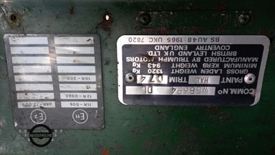 Lot 602 - 1978 TRIUMPH 1500