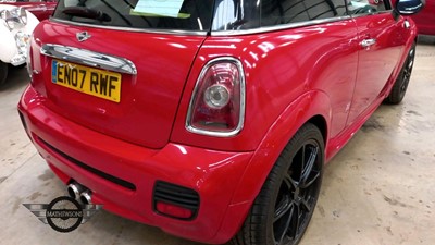 Lot 566 - 2007 MINI COOPER S AUTO