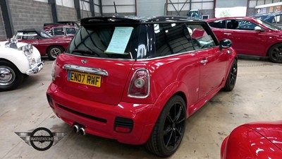 Lot 566 - 2007 MINI COOPER S AUTO