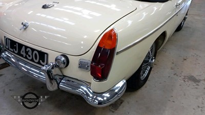 Lot 514 - 1970 MG B