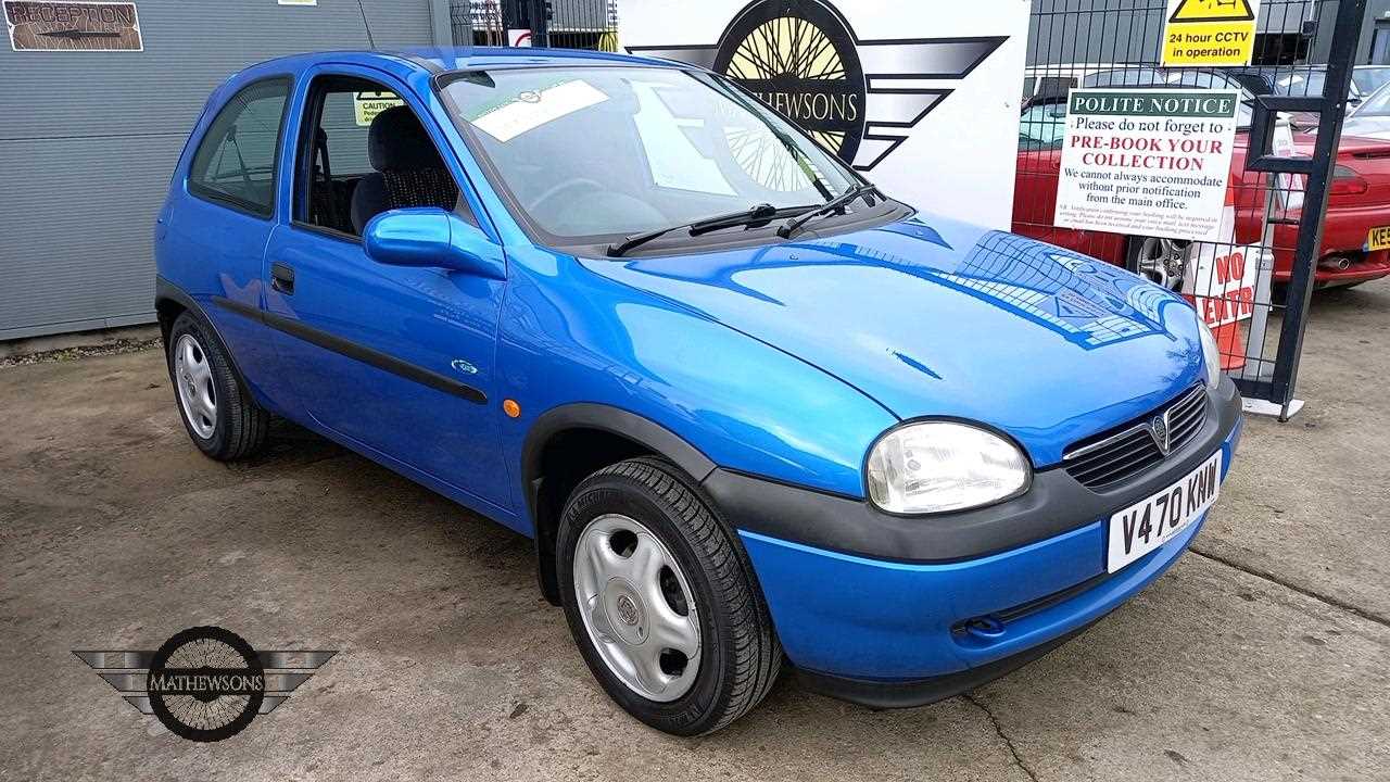 Lot 244 - 1999 VAUXHALL CORSA SXI 16V