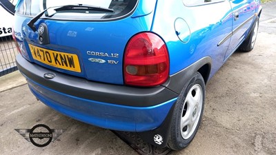 Lot 244 - 1999 VAUXHALL CORSA SXI 16V