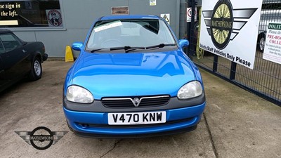 Lot 244 - 1999 VAUXHALL CORSA SXI 16V