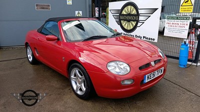 Lot 536 - 2001 MG MGF