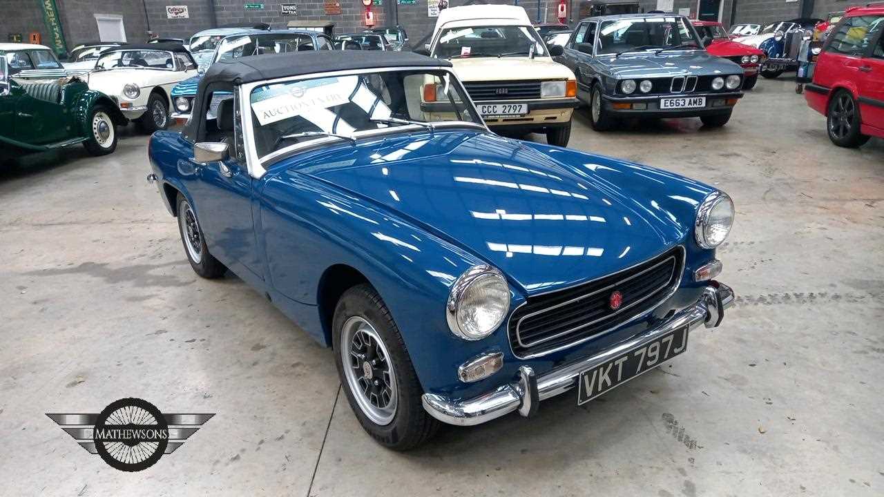 Lot 106 - 1970 MG MIDGET