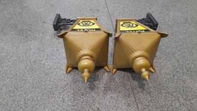 Lot 153 - PAIR OF AA HOTEL WALL MOUNTED LIGHTS