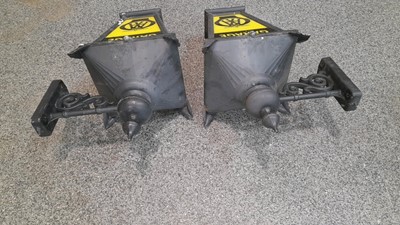 Lot 154 - PAIR OF AA GARAGE WALL MOUNTED LIGHTS