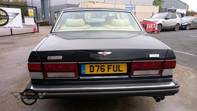 Lot 417 - 1986 BENTLEY TURBO R