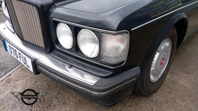 Lot 417 - 1986 BENTLEY TURBO R