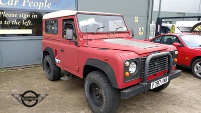 Lot 488 - 1989 LAND ROVER LR 90 4C REG