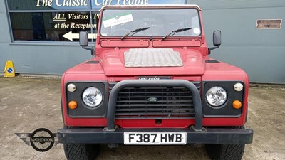 Lot 488 - 1989 LAND ROVER LR 90 4C REG