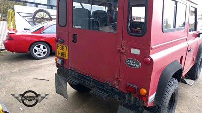 Lot 488 - 1989 LAND ROVER LR 90 4C REG