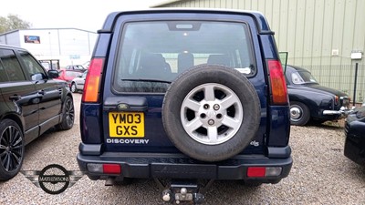 Lot 268 - 2003 LAND ROVER DISCOVERY TD5 GS