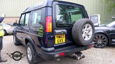 Lot 268 - 2003 LAND ROVER DISCOVERY TD5 GS