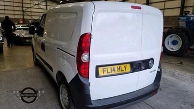 Lot 107 - 2014 VAUXHALL COMBO 2000 L1H1 CDTI SS E