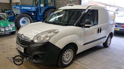 Lot 107 - 2014 VAUXHALL COMBO 2000 L1H1 CDTI SS E