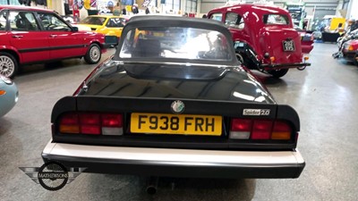 Lot 276 - 1989 ALFA ROMEO 2000 SPIDER VELOCE