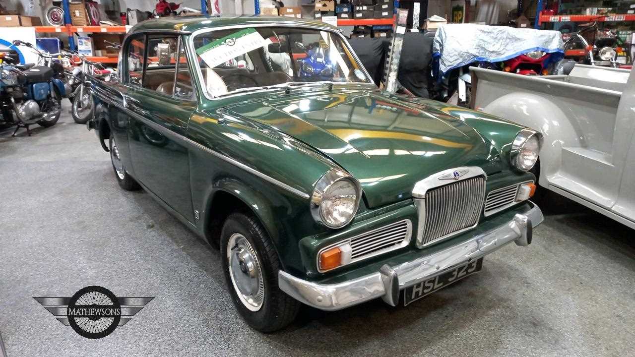 Lot 334 - 1963 SUNBEAM RAPIER