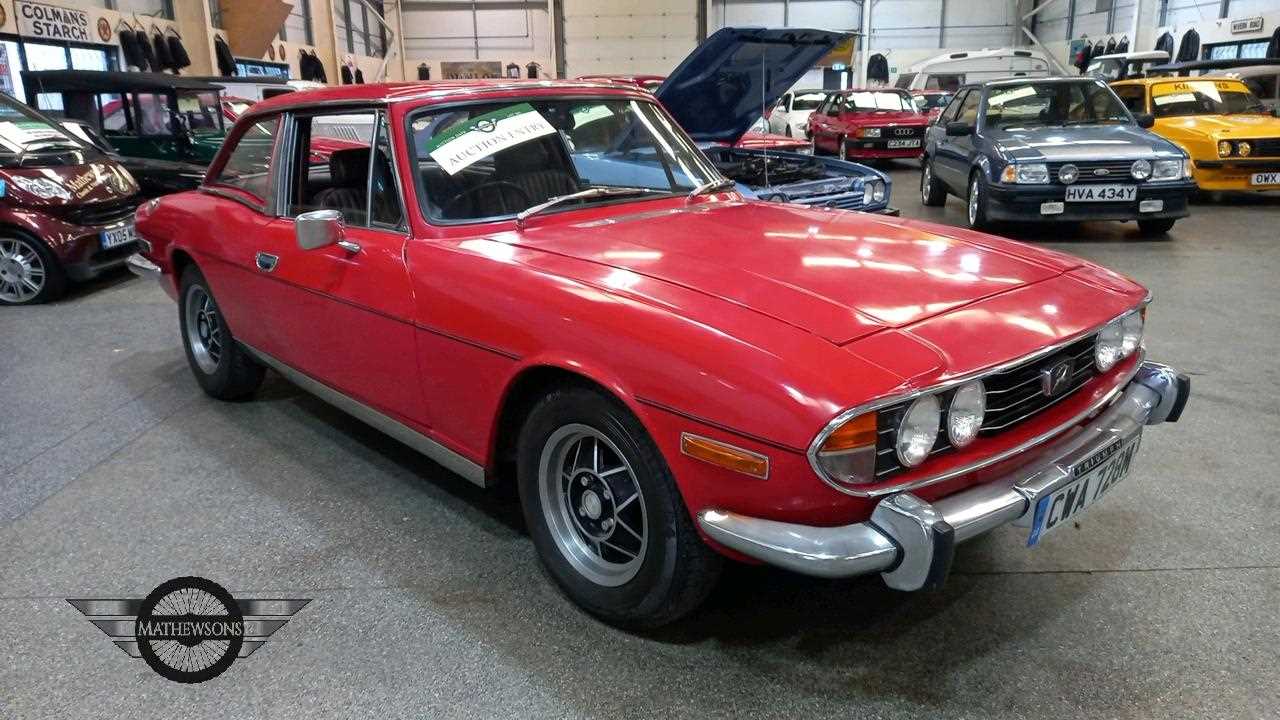 Lot 544 - 1974 TRIUMPH STAG