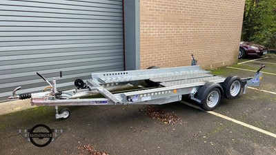 Lot 525 - IFOR WILLIAMS SINGLE AXLE TRAILER