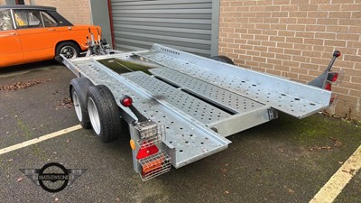 Lot 525 - IFOR WILLIAMS SINGLE AXLE TRAILER