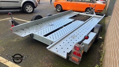 Lot 525 - IFOR WILLIAMS SINGLE AXLE TRAILER