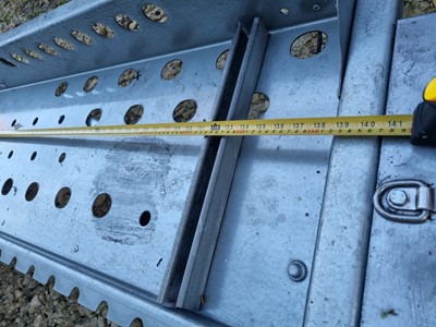 Lot 525 - IFOR WILLIAMS SINGLE AXLE TRAILER