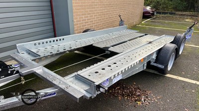 Lot 525 - IFOR WILLIAMS SINGLE AXLE TRAILER