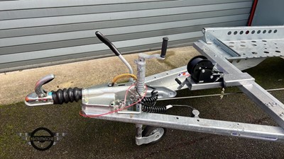 Lot 525 - IFOR WILLIAMS SINGLE AXLE TRAILER