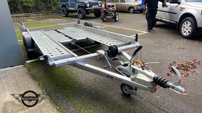 Lot 525 - IFOR WILLIAMS SINGLE AXLE TRAILER