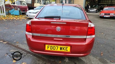 Lot 592 - 2007 VAUXHALL VECTRA DESIGN