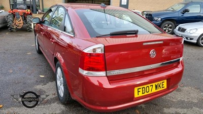 Lot 592 - 2007 VAUXHALL VECTRA DESIGN