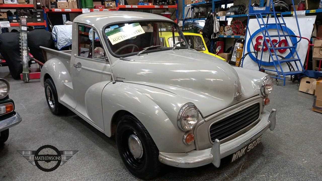 Lot 653 - 1967 MORRIS MINOR 1000