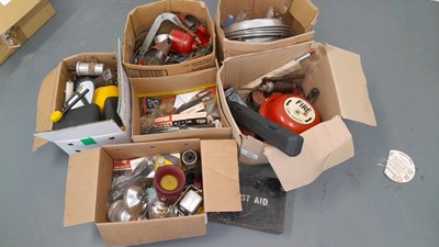 Lot 558 - 6 BOXES OF ASSORTED PARTS