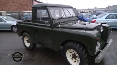 Lot 538 - 1967 LAND ROVER SERIES III CONVERTIBLE 2 AXLE RIGID BODY