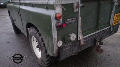 Lot 538 - 1967 LAND ROVER SERIES III CONVERTIBLE 2 AXLE RIGID BODY