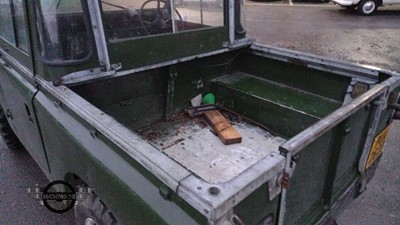 Lot 538 - 1967 LAND ROVER SERIES III CONVERTIBLE 2 AXLE RIGID BODY