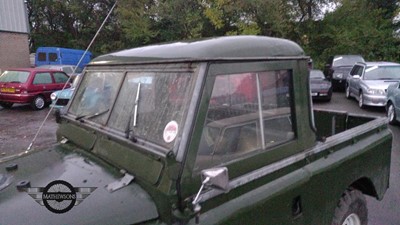 Lot 538 - 1967 LAND ROVER SERIES III CONVERTIBLE 2 AXLE RIGID BODY